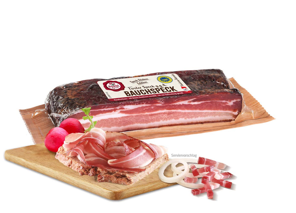 Tiroler Speck g.g.A. Bauchspeck AMA, 300g